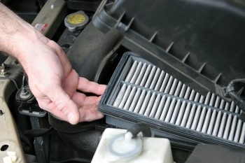 Dirty Air Filter Replacement